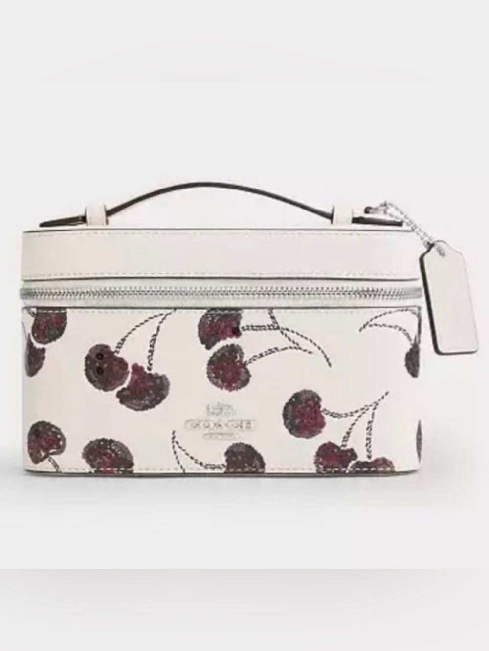 NWT 🍒 Coach LIMITED EDITION Cosmetic Case With Cherry Print